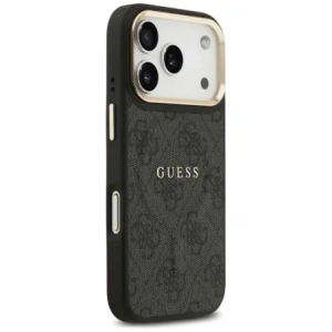 Etui Guess 4G PU Classic Logo MagSafe do Apple iPhone 17 Pro czarny