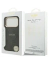 Etui Guess 4G PU Classic Logo MagSafe do Apple iPhone 17 Pro czarny
