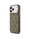 Etui Guess 4G PU Classic Logo MagSafe do Apple iPhone 17 Pro Max brązowy