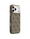 Etui Guess 4G PU Classic Logo MagSafe do Apple iPhone 17 Pro Max brązowy