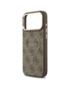 Etui Guess 4G PU Classic Logo MagSafe do Apple iPhone 17 Pro Max brązowy
