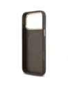 Etui Guess 4G PU Classic Logo MagSafe do Apple iPhone 17 Pro Max brązowy