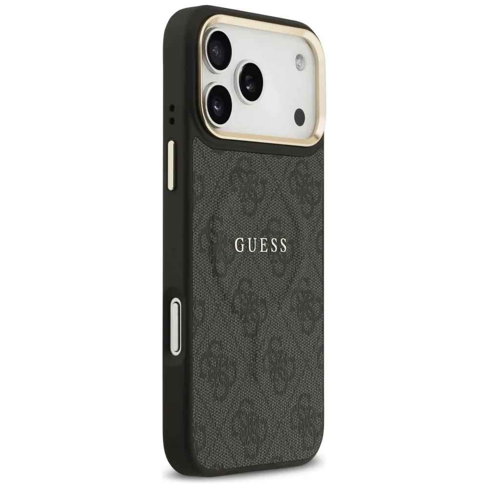 Etui Guess 4G PU Classic Logo MagSafe do Apple iPhone 17 Pro Max czarny