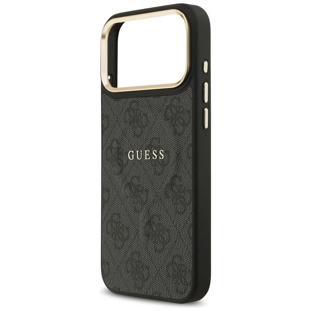 Etui Guess 4G PU Classic Logo MagSafe do Apple iPhone 17 Pro Max czarny