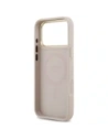 Etui Guess 4G PU Classic Logo MagSafe do Apple iPhone 17 Pro Max różowy