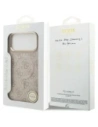 Etui Guess 4G PU Classic Logo MagSafe do Apple iPhone 17 Pro Max różowy