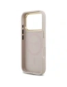 Etui Guess 4G PU Classic Logo MagSafe do Apple iPhone 17 Pro różowy
