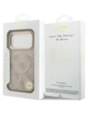 Etui Guess 4G PU Classic Logo MagSafe do Apple iPhone 17 Pro różowy