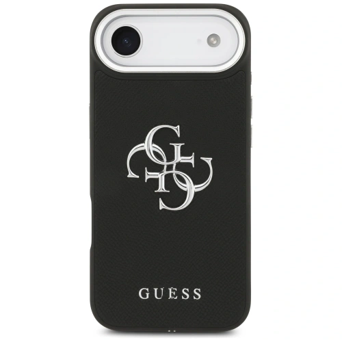 Etui Guess Grained Big 4G Classic Logo do Apple iPhone 17 Air czarny