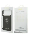 Etui Guess Grained Big 4G Classic Logo do Apple iPhone 17 Pro Max czarny