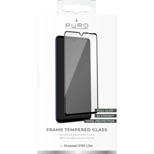 Kup Szkło hartowane PURO Frame Tempered Glass Huawei P30 Lite (czarna ramka) - PUR032BLK - {ean13} - Sklep Home Screen