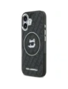 Etui Karl Lagerfeld IML Choupette Head Logo MagSafe do Apple iPhone 17 czarny