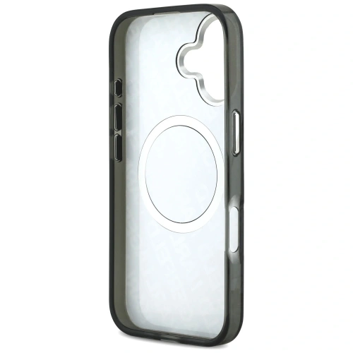 Etui Karl Lagerfeld IML Choupette Head Logo MagSafe do Apple iPhone 17 czarny