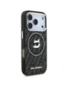 Etui Karl Lagerfeld IML Choupette Head Logo MagSafe do Apple iPhone 17 Pro czarny