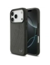 Etui Mercedes Leather Large Laurel Leave MagSafe do Apple iPhone 17 Pro antracyt