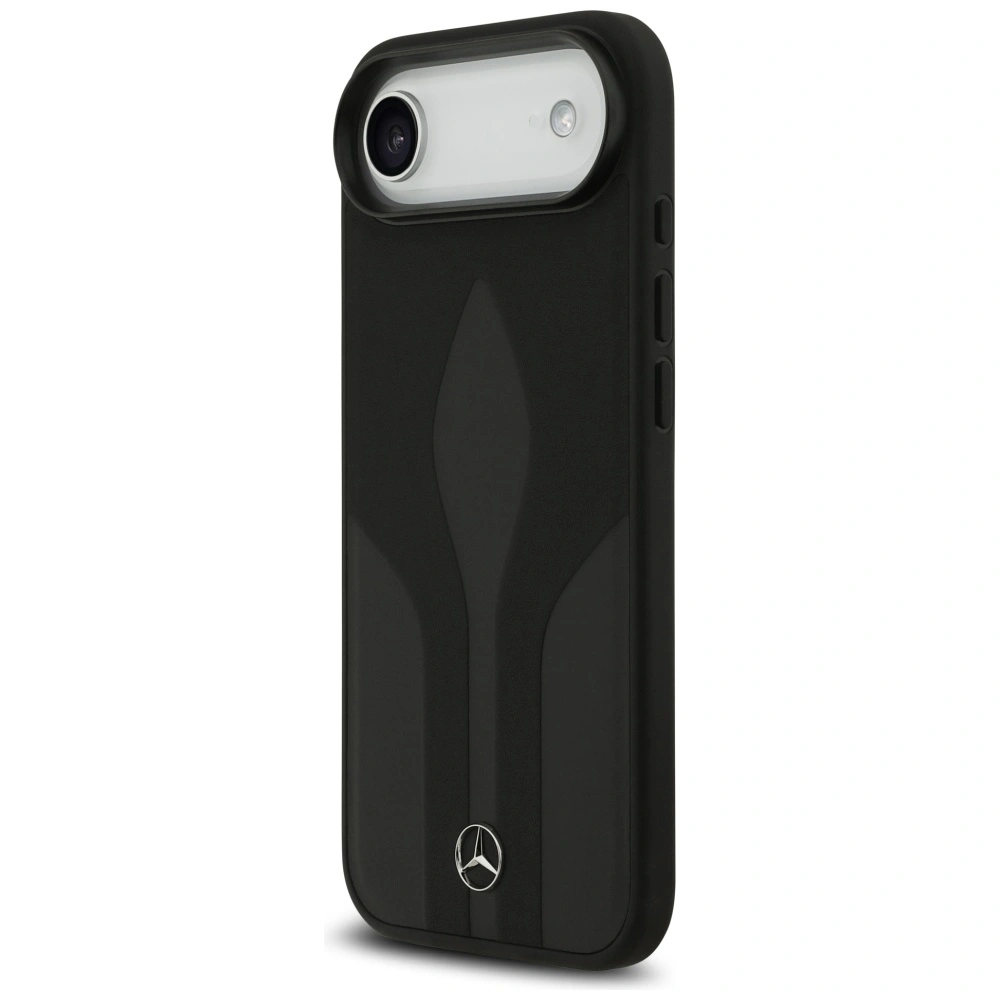 Etui Mercedes Leather The Move MagSafe do Apple iPhone Air czarny