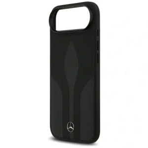 Etui Mercedes Leather The Move MagSafe do Apple iPhone 17 Air czarny