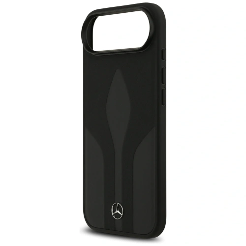 Etui Mercedes Leather The Move MagSafe do Apple iPhone 17 Air czarny