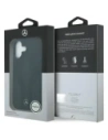 Etui Mercedes Leather The Move MagSafe do Apple iPhone 17 czarny