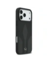 Etui Mercedes Leather The Move MagSafe do Apple iPhone 17 Pro Max czarny