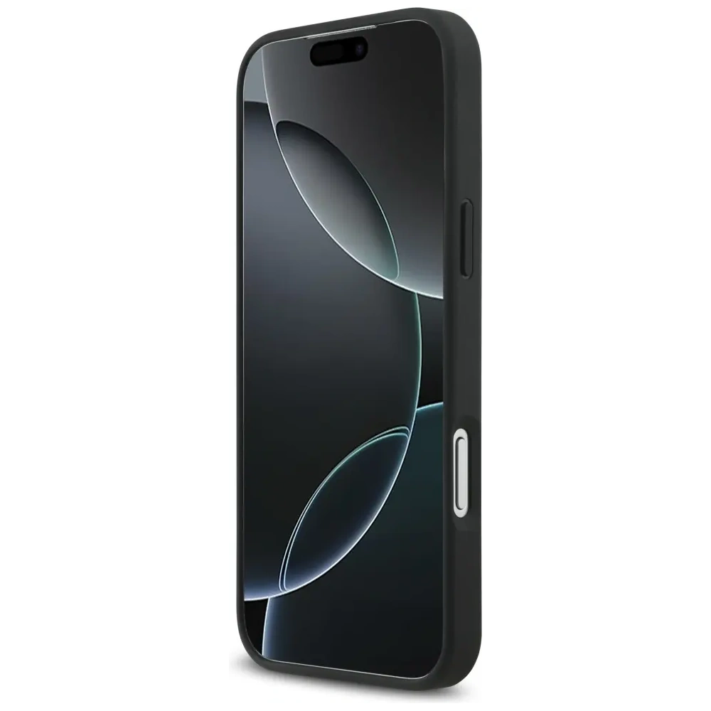 Etui Mercedes Leather The Move MagSafe do Apple iPhone 17 Pro Max czarny