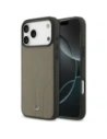 Etui Mercedes Leather The Move MagSafe do Apple iPhone 17 Pro Max taupe