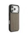 Etui Mercedes Leather The Move MagSafe do Apple iPhone 17 Pro taupe