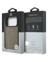Etui Mercedes Leather The Move MagSafe do Apple iPhone 17 Pro taupe