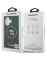 Etui Karl Lagerfeld IML Karl Head Logo MagSafe do Apple iPhone 17 czarny