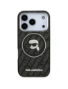 Etui Karl Lagerfeld IML Karl Head Logo MagSafe do Apple iPhone 17 Pro czarny