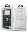 Etui Karl Lagerfeld IML Karl Head Logo MagSafe do Apple iPhone 17 Pro Max czarny