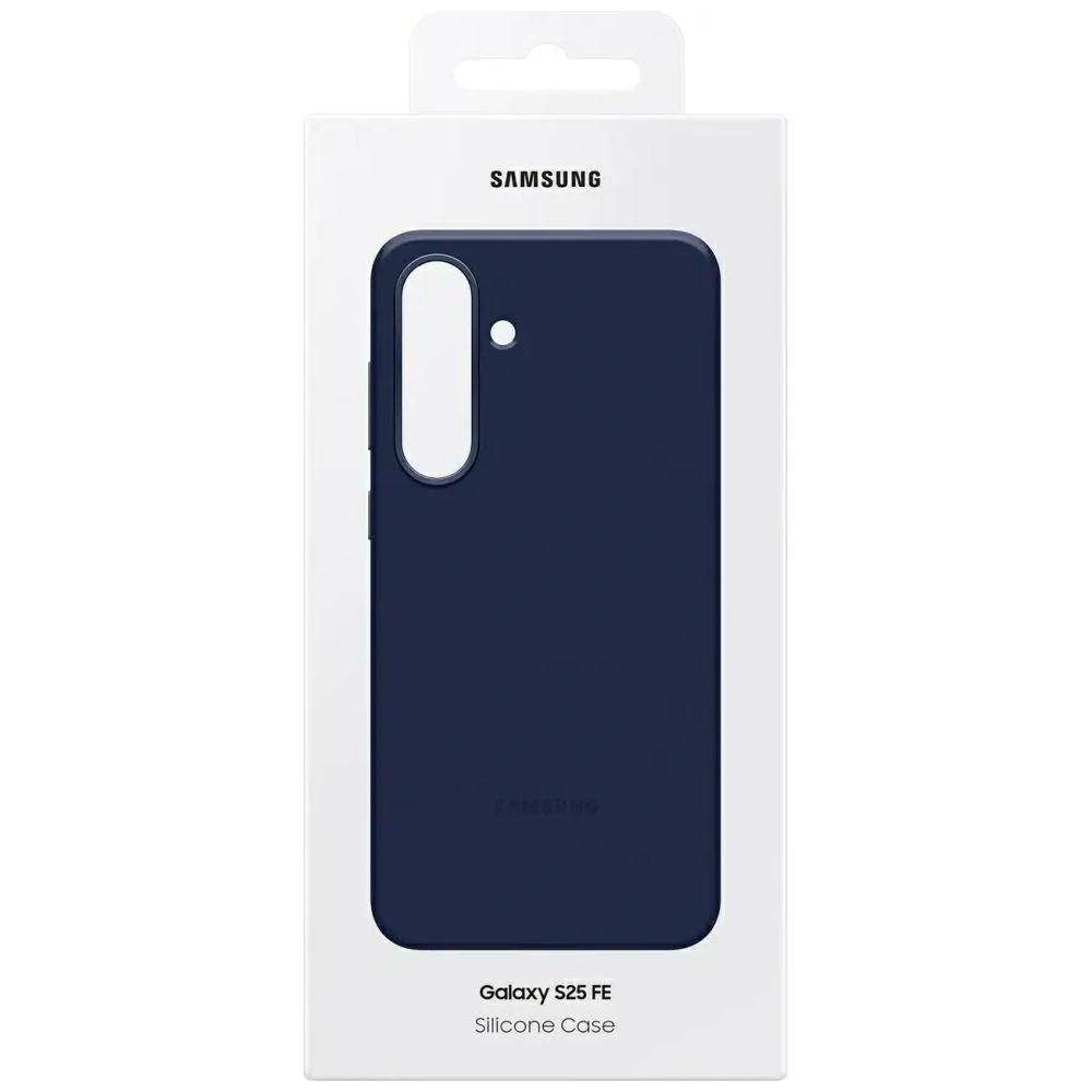 Etui Samsung Silicone do Galaxy S25 FE ciemno niebieski
