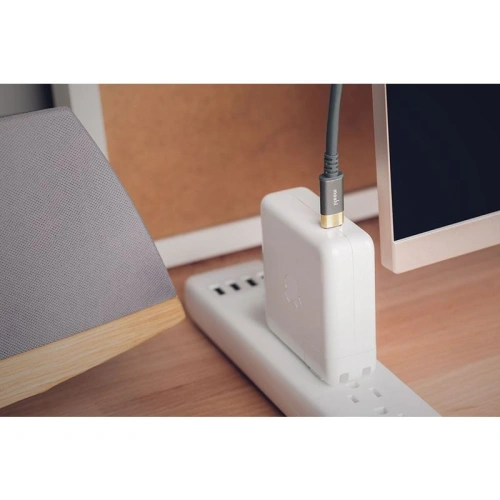 Buy Moshi USB-C Monitor Cable (USB Type-C), 1 m (Gray/Gold) - MOSH007GRYGLD - {ean13} - Home Screen Store Europe
