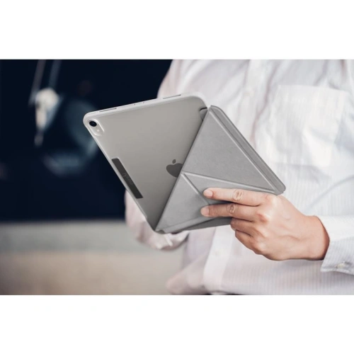 Kup Etui Moshi VersaCover origami Apple iPad Air 10.5 2019 (a 3-a generație)/iPad Pro 10.5 2017 (a 2-a generație) (Gri piatră) - MOSH008GR - {ean13} - Sklep Home Screen