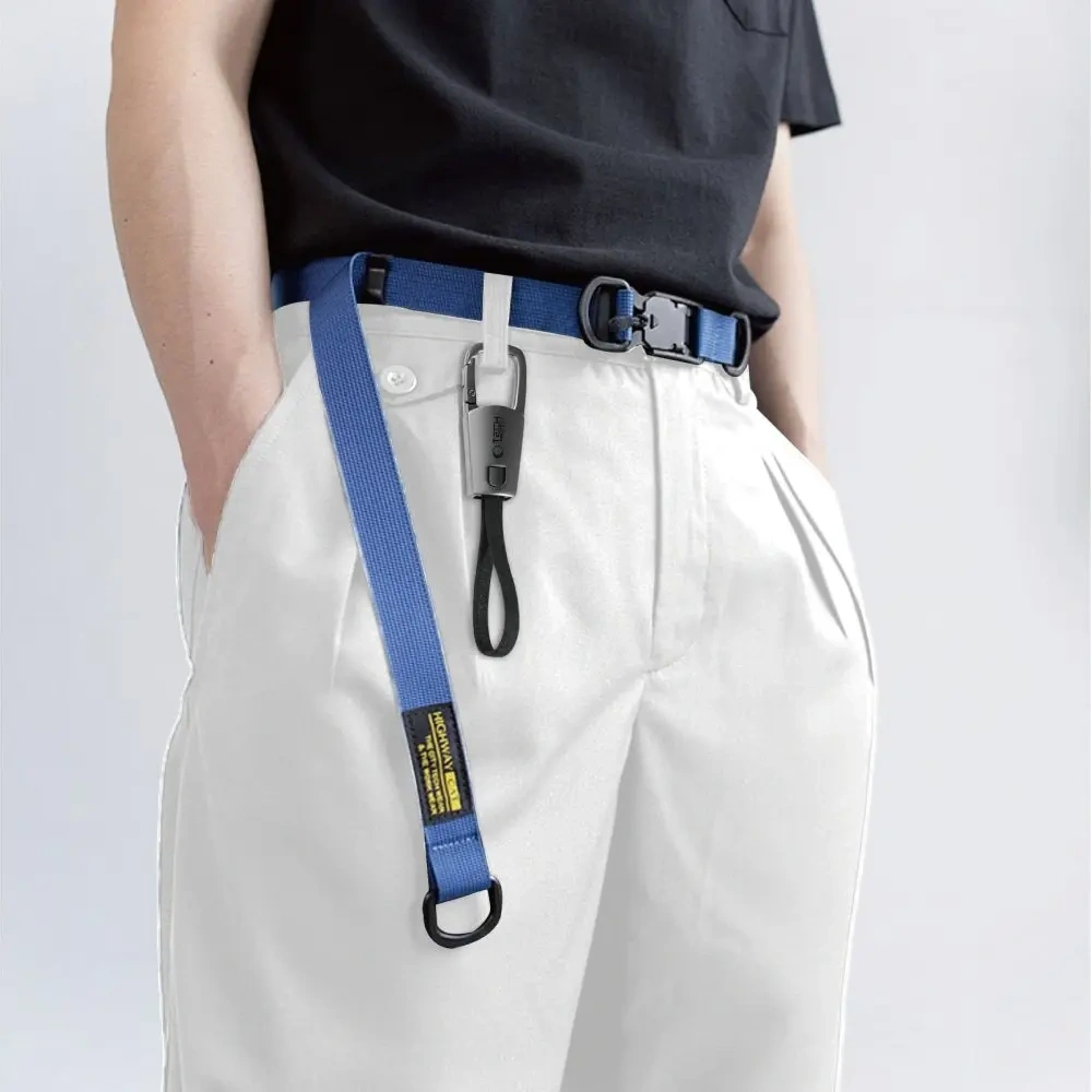 Kabel Tech-Protect Ultraboost DNA Keychain USB-C / USB-C Cable PD 60W / 3A Iron Grey