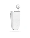 PURO Pod Rollup Bluetooth Einziehbarer Kopfhörer mit Clip (weiß)
