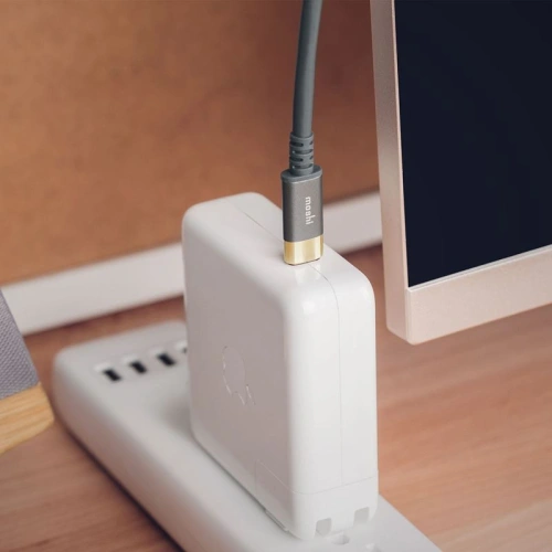 Buy Moshi USB-C Monitor Cable (USB Type-C), 1 m (Gray/Gold) - MOSH007GRYGLD - {ean13} - Home Screen Store Europe