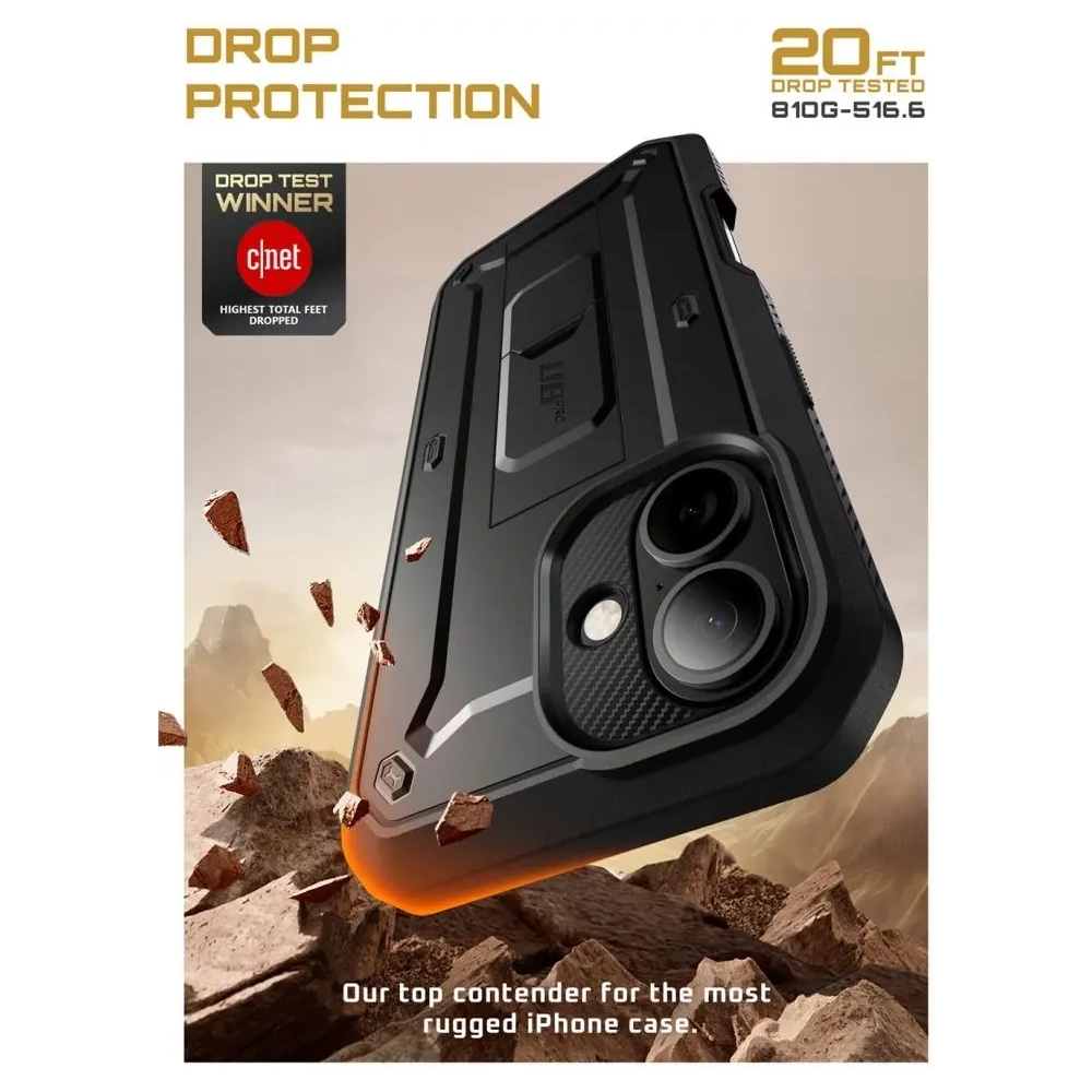 Etui Supcase Unicorn Beetle Pro do Apple iPhone 17 Black