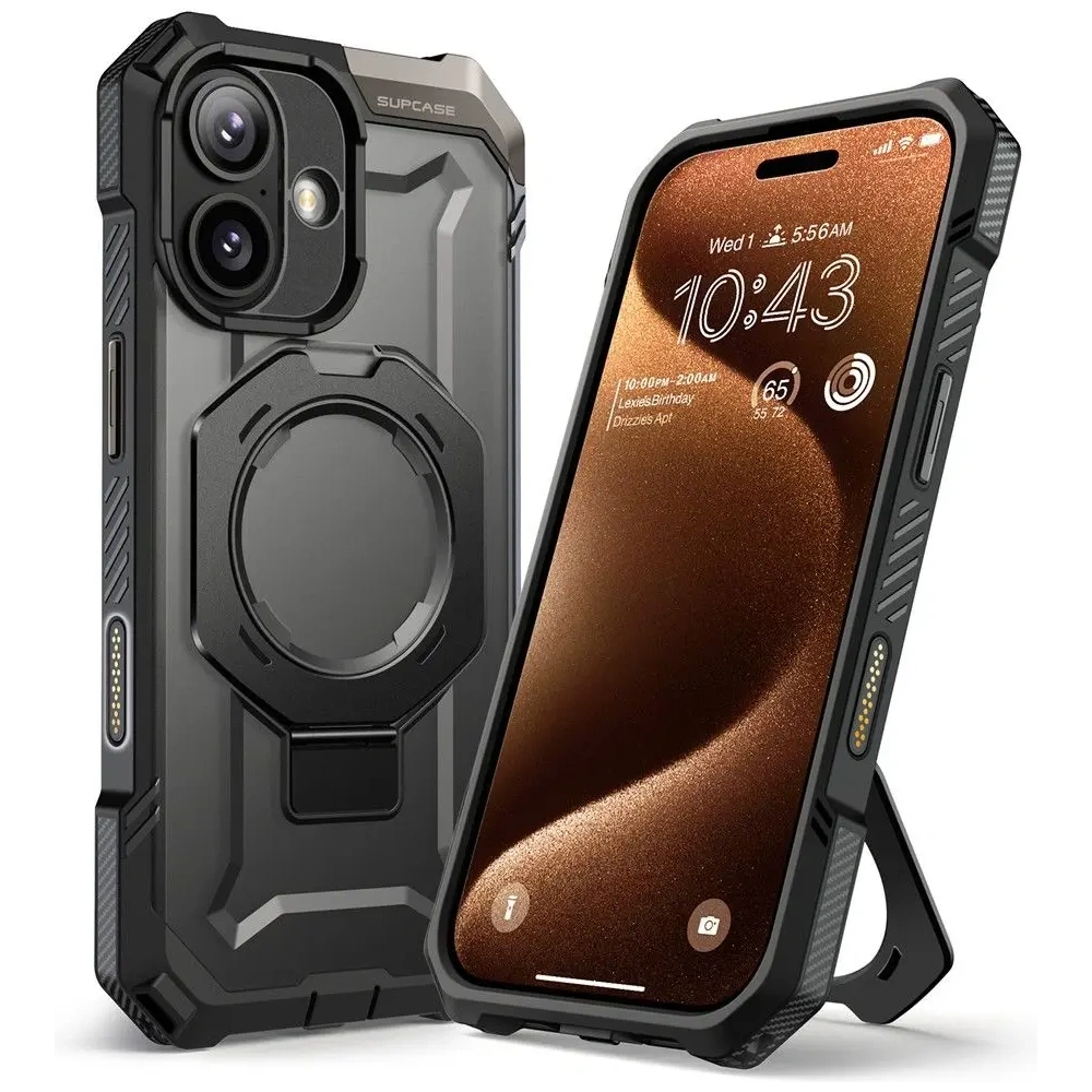 Etui Supcase Unicorn Beetle Grip Mag MagSafe do Apple iPhone 17 Black