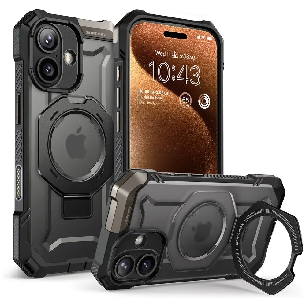 Etui Supcase Unicorn Beetle Grip Mag MagSafe do Apple iPhone 17 Black