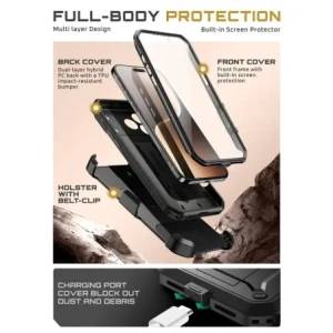 Etui Supcase Unicorn Beetle Pro do Apple iPhone 17 Pro Black