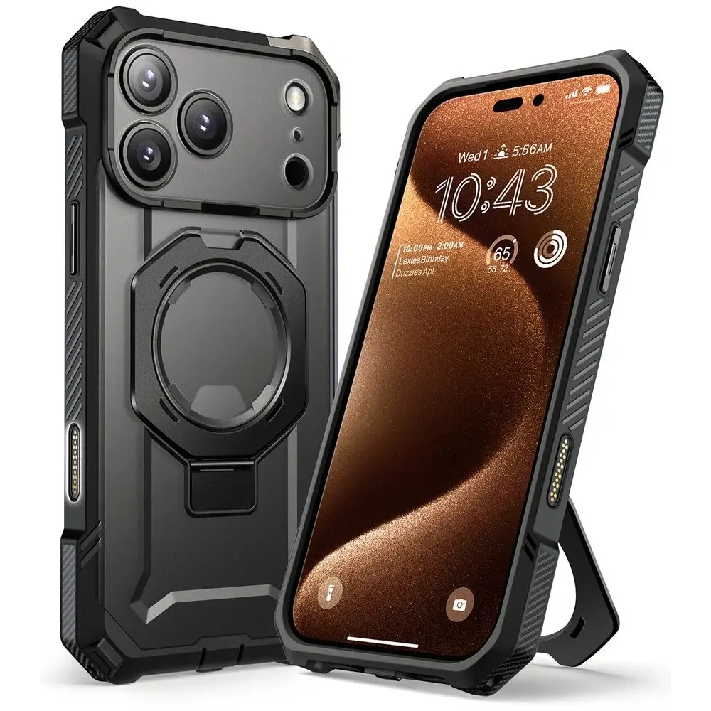 Etui Supcase Unicorn Beetle Grip Mag MagSafe do Apple iPhone 17 Pro Black