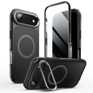 Etui Supcase IBLSN Ares Flip Mag MagSafe do Apple iPhone 17 Air Black