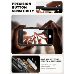 Etui Supcase IBLSN Ares Flip Mag MagSafe do Apple iPhone 17 Air Black