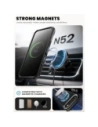 Etui Supcase IBLSN Ares Flip Mag MagSafe do Apple iPhone 17 Air Black
