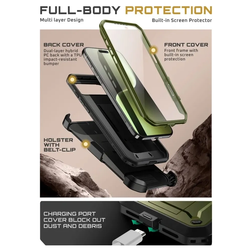 Etui Supcase Unicorn Beetle Pro do Apple iPhone Air Guldan