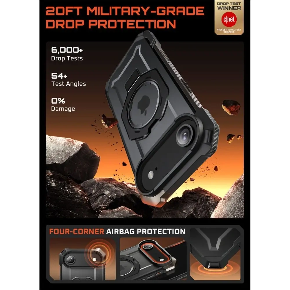 Etui Supcase Unicorn Beetle Grip Mag MagSafe do Apple iPhone Air Black