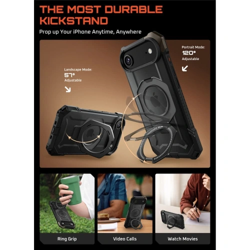 Etui Supcase Unicorn Beetle Grip Mag MagSafe do Apple iPhone 17 Air Black