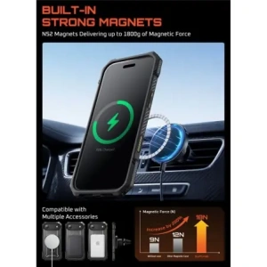 Etui Supcase Unicorn Beetle Grip Mag MagSafe do Apple iPhone 17 Air Black