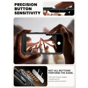 Etui Supcase IBLSN Ares Flip Mag MagSafe do Apple iPhone 17 Pro Max Black